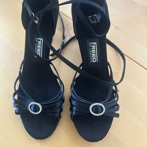 Freed of London Latin dance shoes. Ballroom shoes